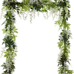 Wedding flower arch way set